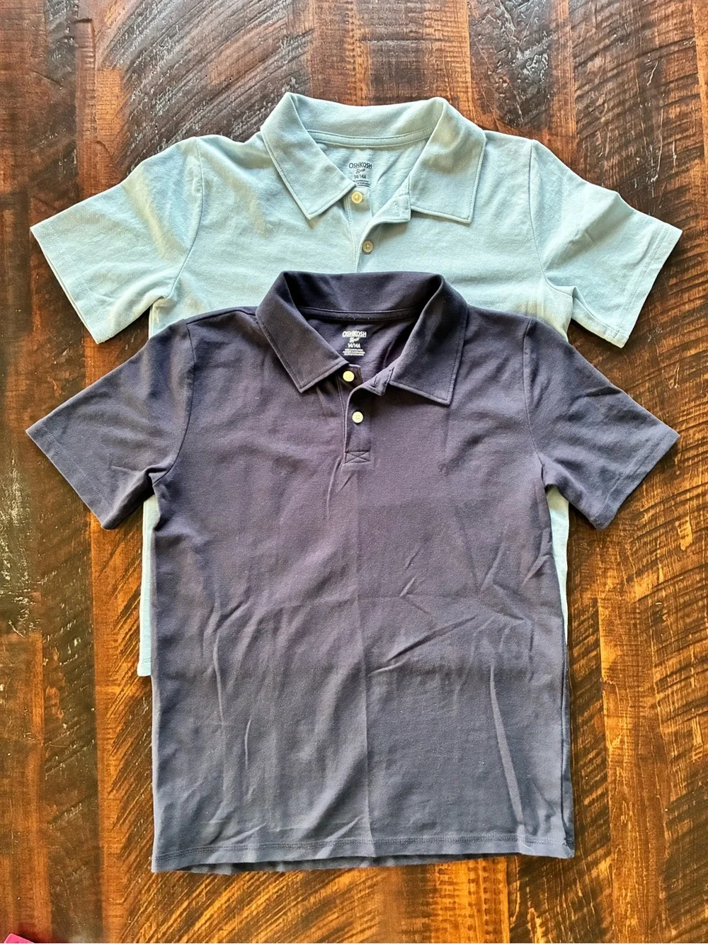 OshKosh Boys Pique Uniform Polo Shirt 4-pack